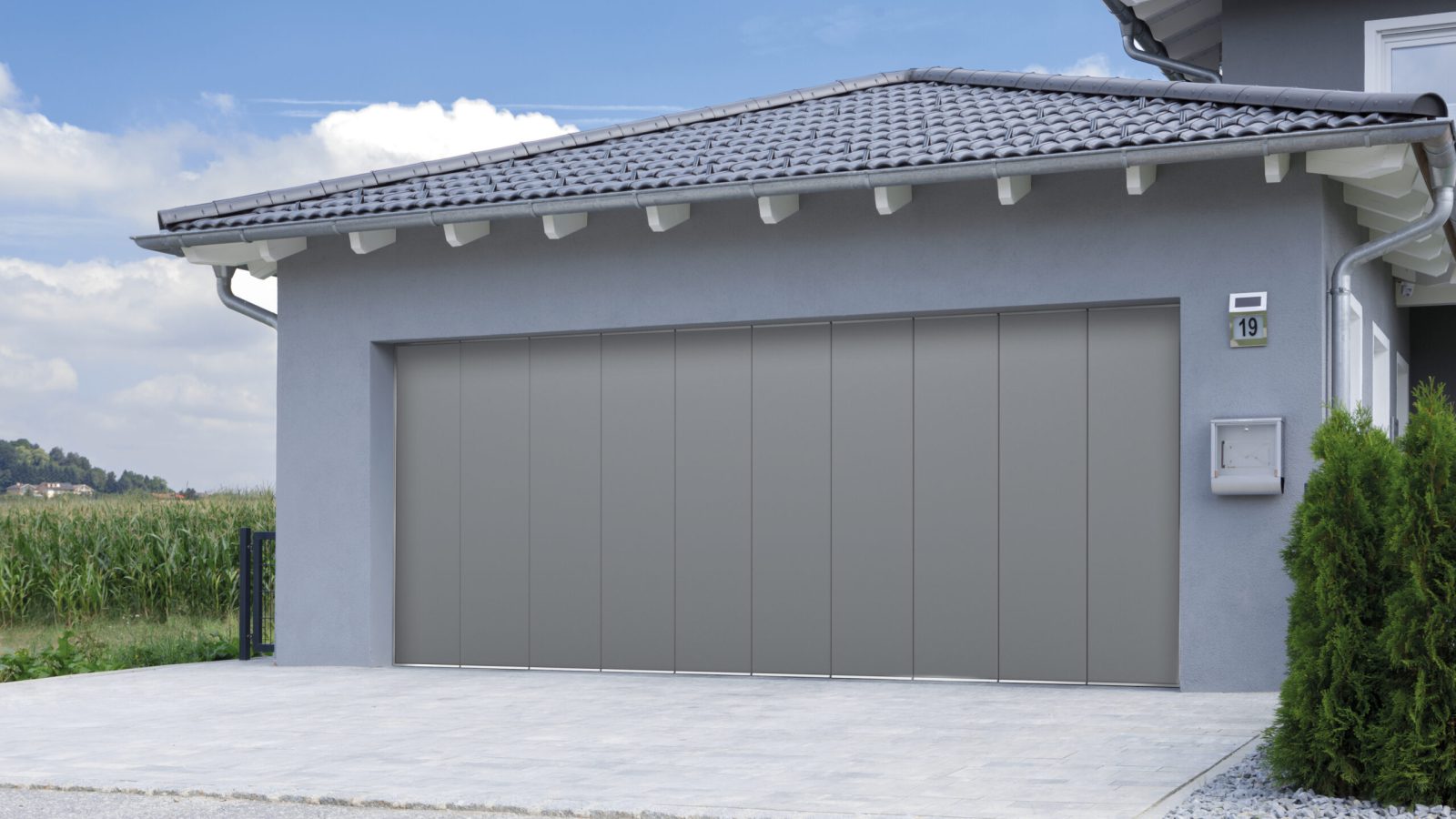 Seitensektionaltor "Style" (Normstahl)