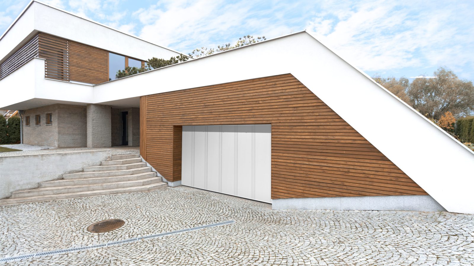 Seitensektionaltor "Flair" (Normstahl)